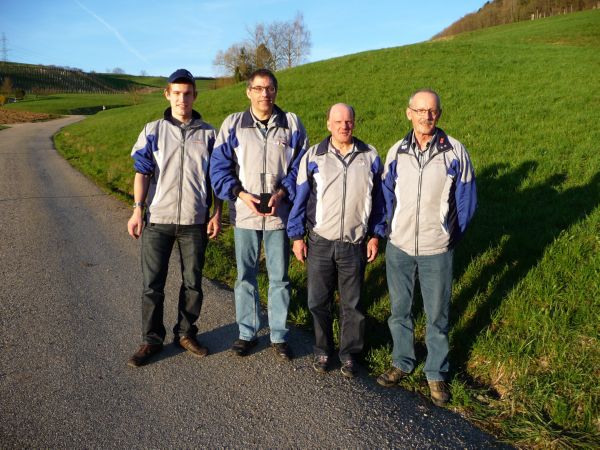 v.L.n.R St�uble Manuel (2), Weiss Peter (1), Weber Ren� (3) und Merkofer Franz (4)